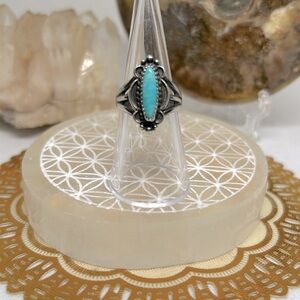 Vintage Bell Trading Post Turquoise Sterling ring